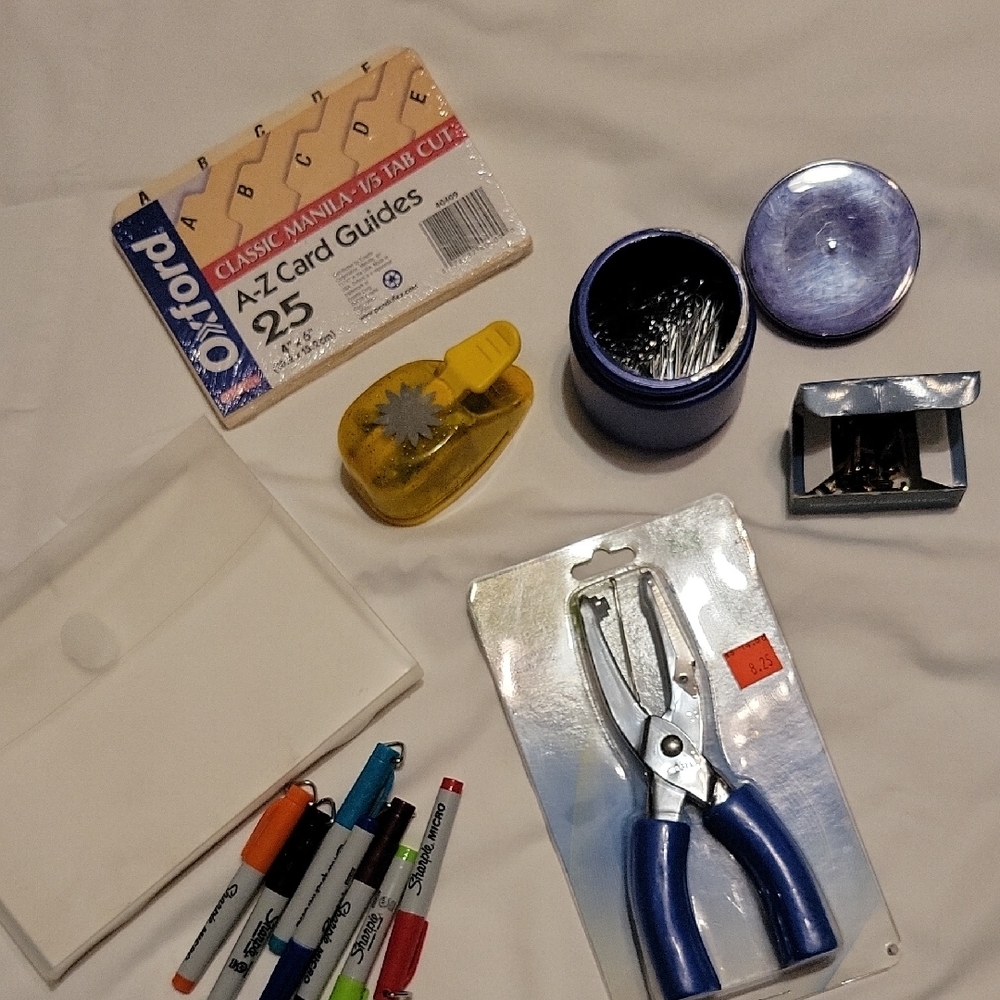 Oxford Classic Manila A-Z Card Guides